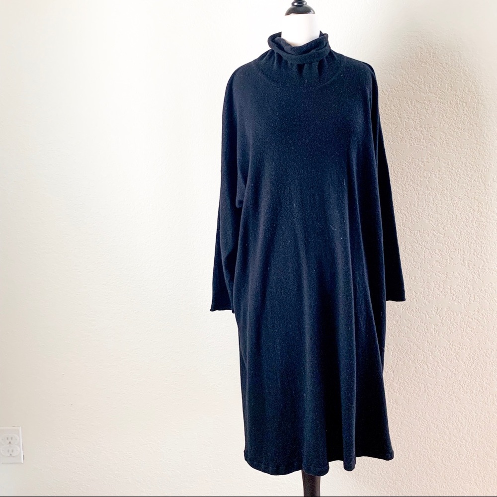 Eskandar a-line Cashmere dress